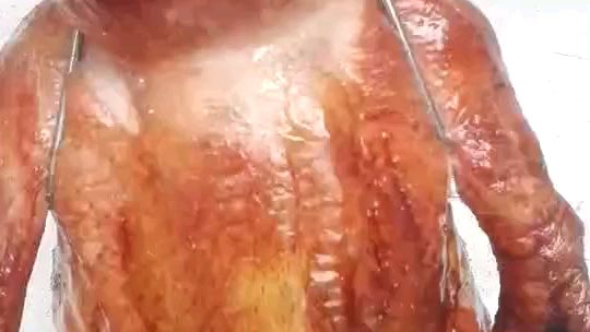 烧鹅烧鸭爆皮裂开,为什么呢?